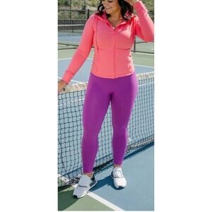 Savvi Performance Jacket in Sunkissed Coral Size XL Pre-Owned
